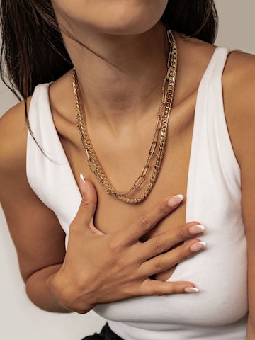 Hey Happiness Kette 'Chunky' in Gold