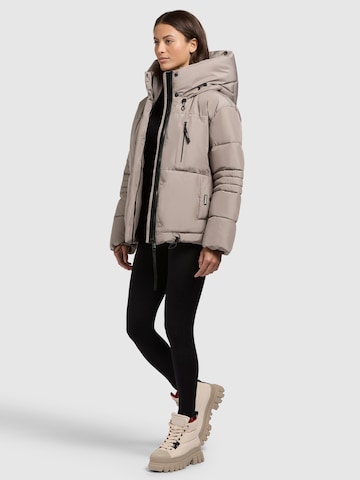 khujo - Casaco de inverno ' PEEKE ' em bege