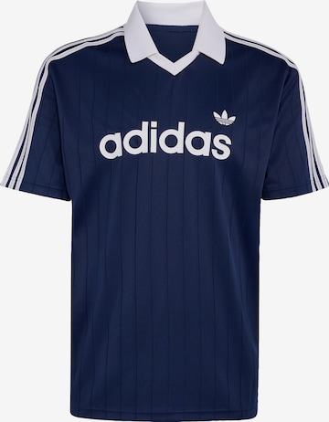 T-Shirt ADIDAS ORIGINALS en bleu : devant