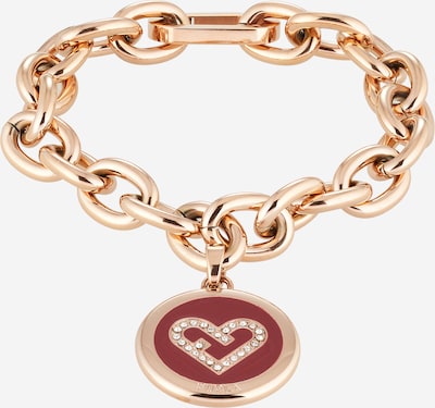 FURLA Bracelet 'Heart' in Rose gold / Blood red, Item view
