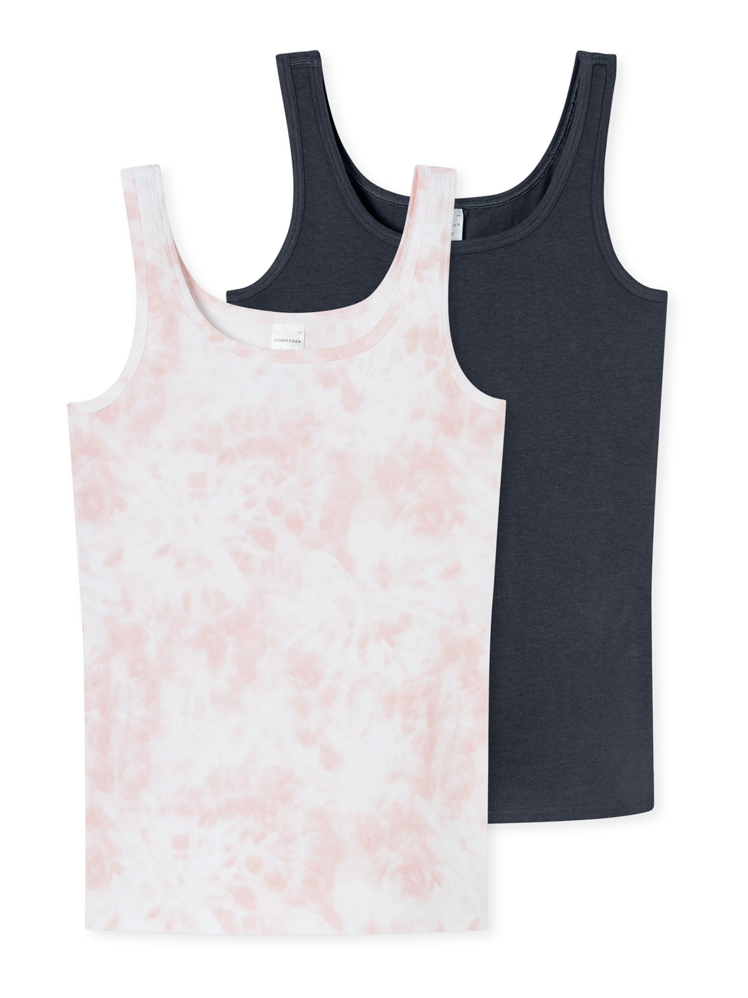 SCHIESSER Undershirt '95/5' in Grey: front