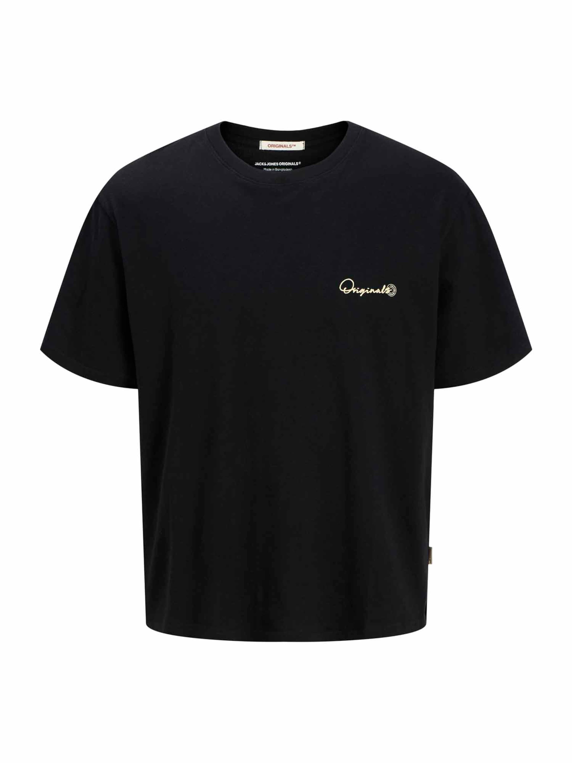 T-Shirt 'JORACAPULCO' Jack & Jones Junior en noir : devant