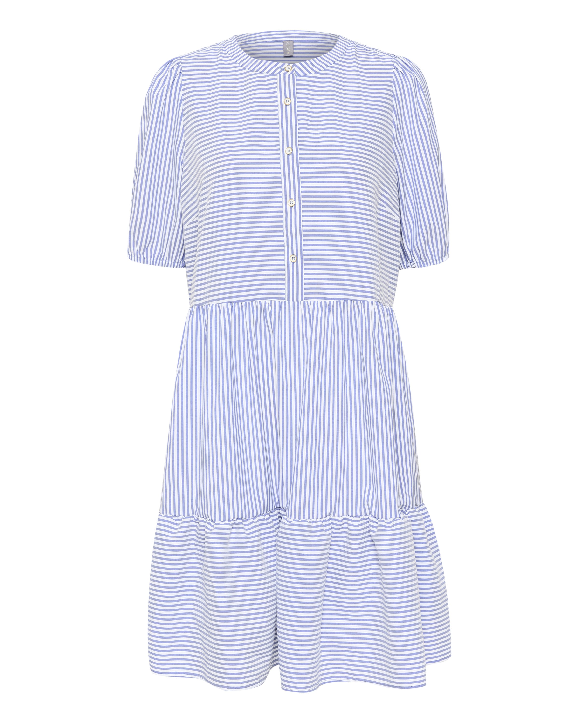 CULTURE Sommerkjole 'Abigail' i blå: forside