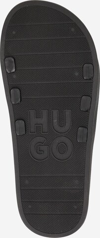 HUGO Red Beach & Pool Shoes 'Nil' in Black