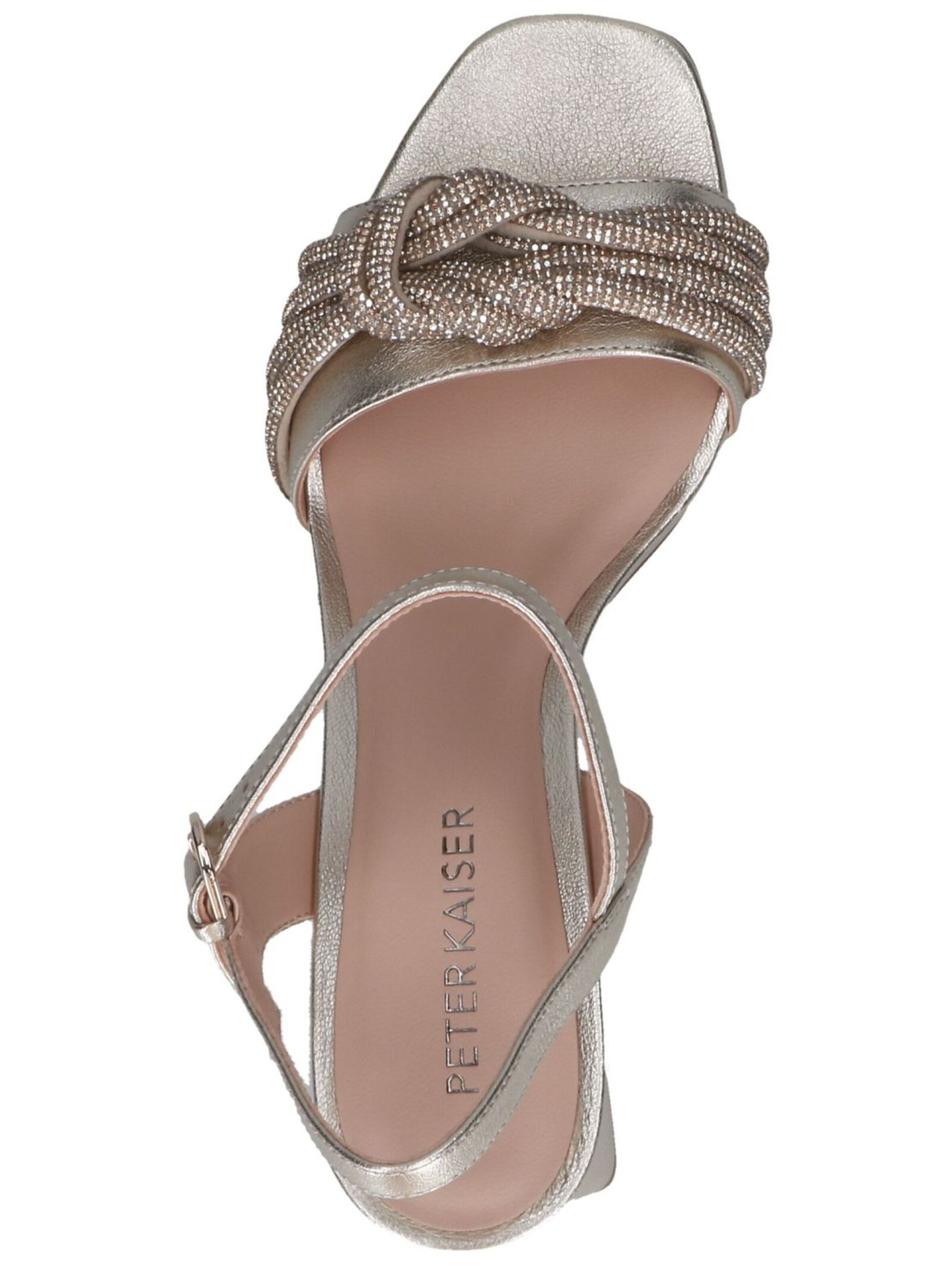 PETER KAISER Strap Sandals in Gold