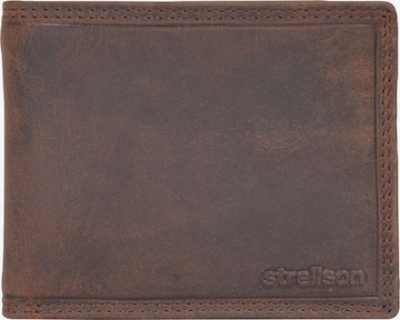 Portamonete 'Moorgate ' di STRELLSON in marrone: frontale