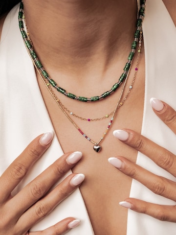 Hey Happiness Sieraden set 'Heart Squad' in Goud: voorkant