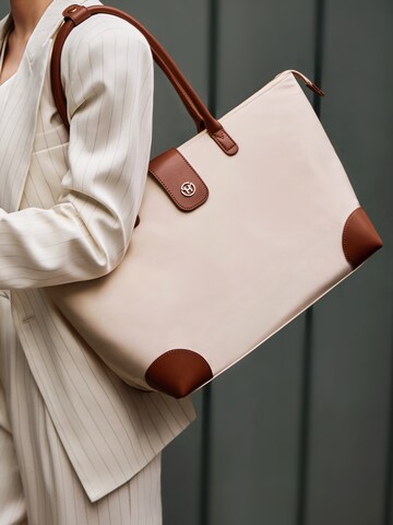Victoria Hyde Handbag ' Eva ' in Beige