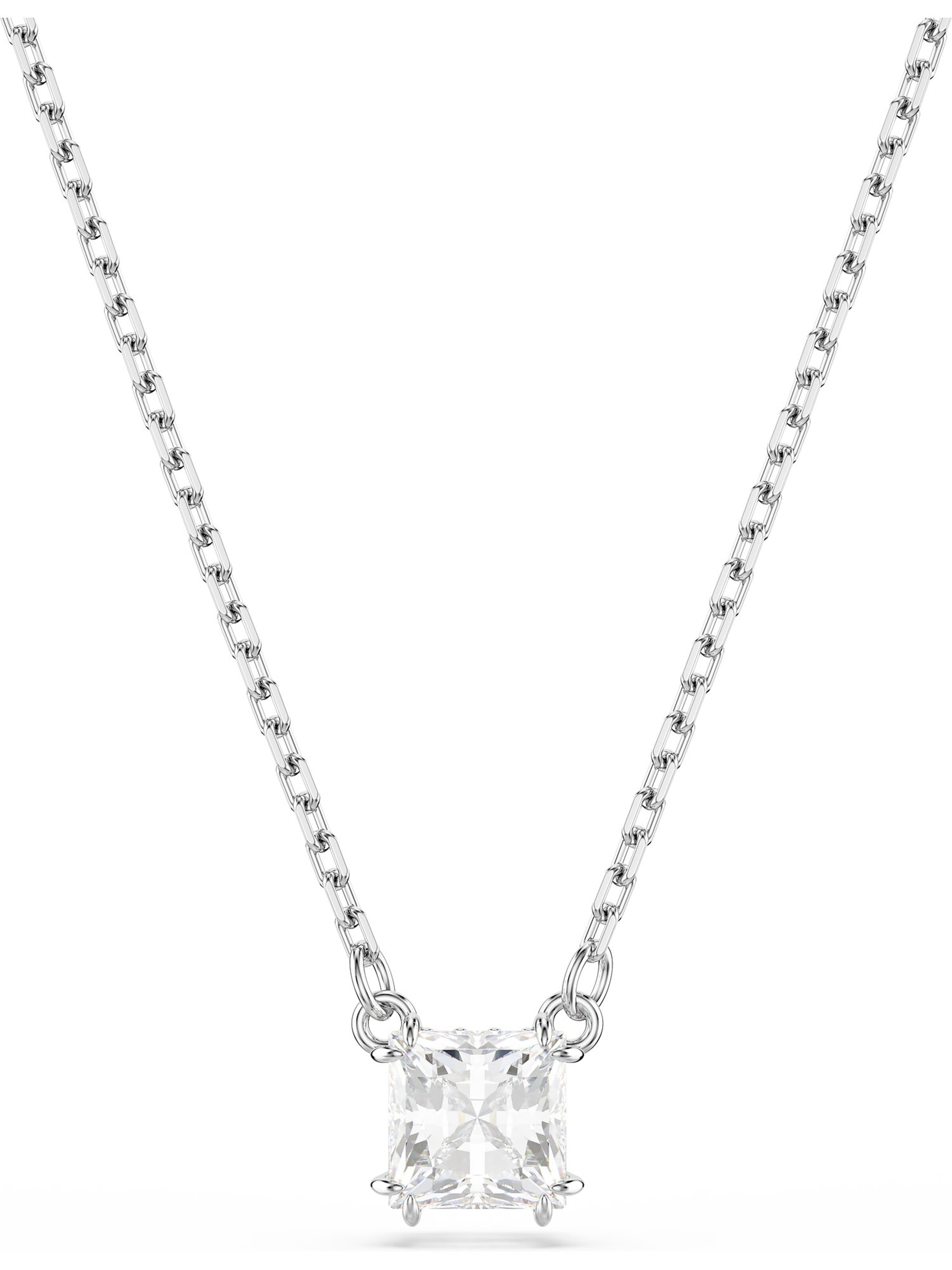 Swarovski Kette in Silber: Vorderseite