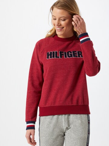 Chemise de nuit Tommy Hilfiger Underwear en rouge : devant