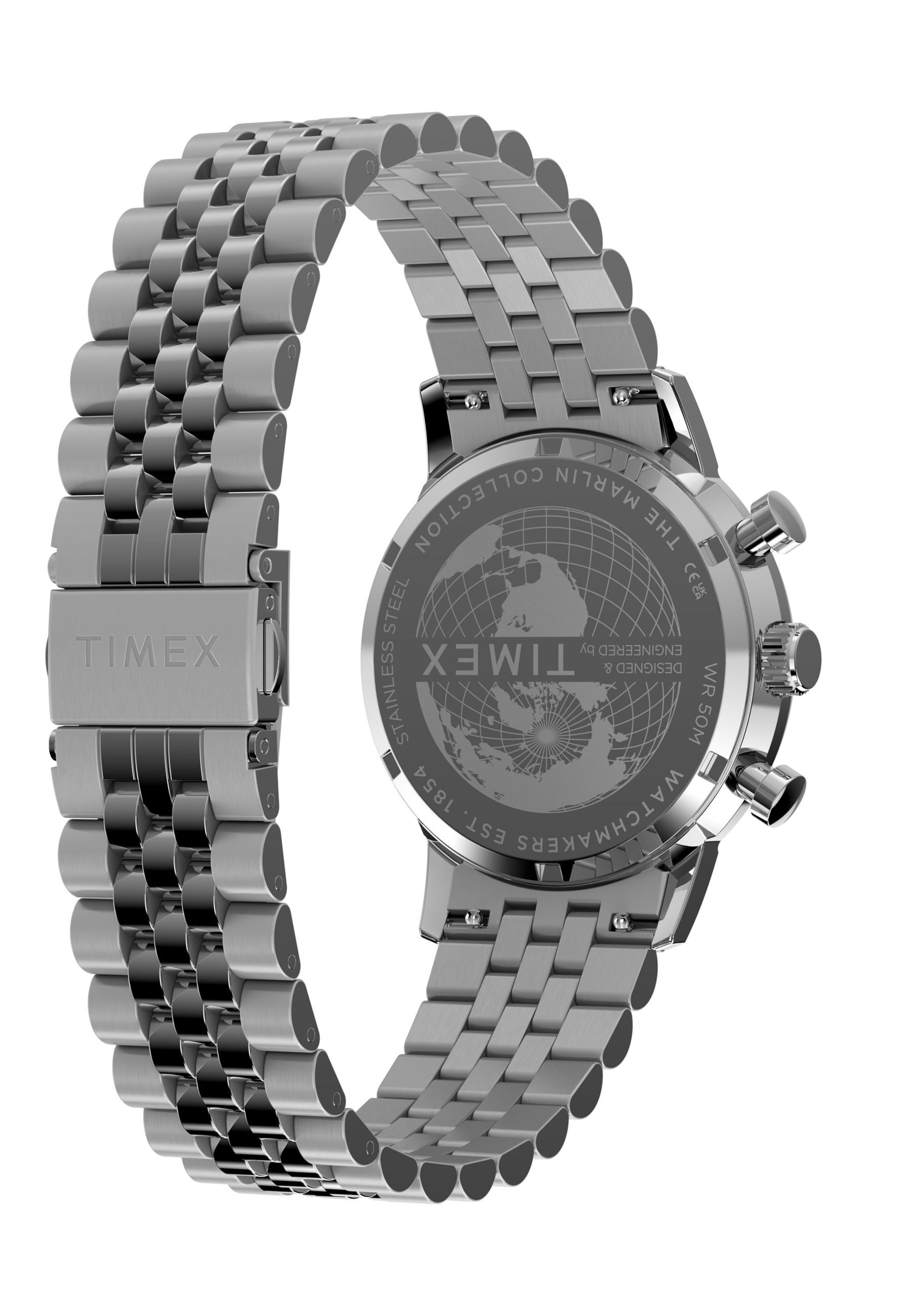 TIMEX Analoguhr in Silber