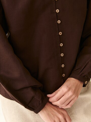 TATUUM Blouse 'Samba' in Brown