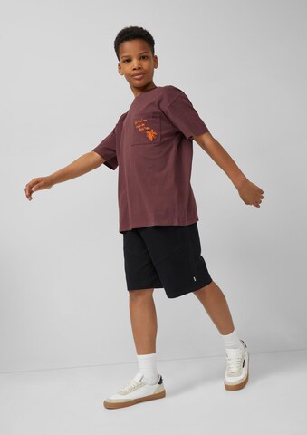 Wide Leg Pantalon s.Oliver en noir