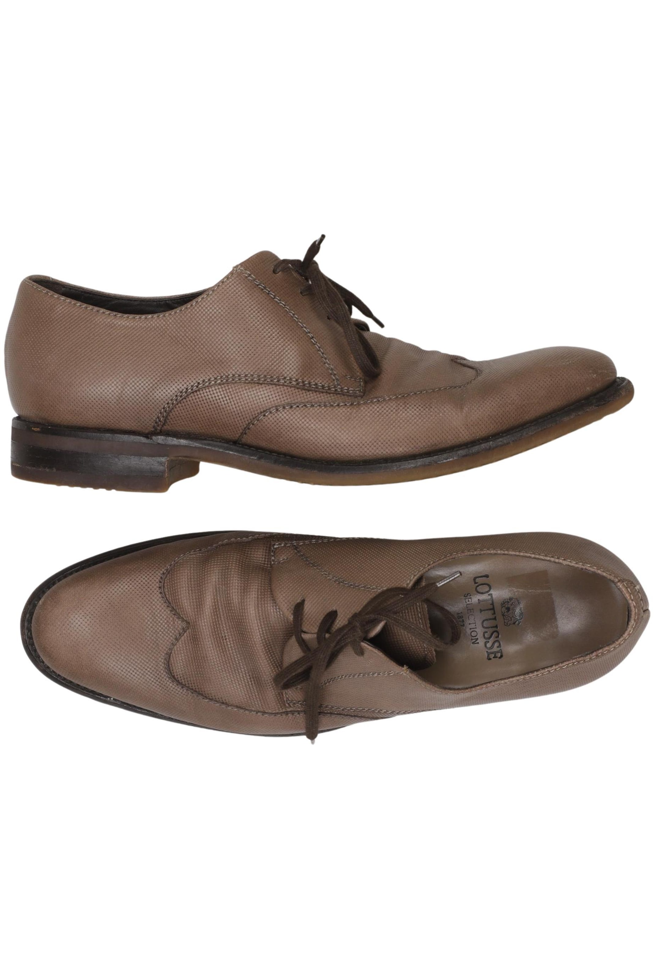 LOTTUSSE Flats & Loafers in 38,5 in Brown: front