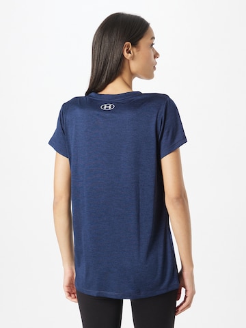 T-shirt fonctionnel 'Tech Twist' UNDER ARMOUR en bleu
