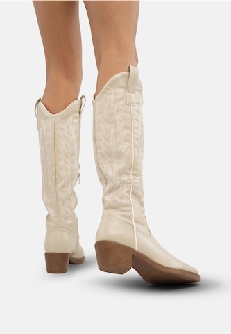 Stivale da cowboy di Salinyang in verde