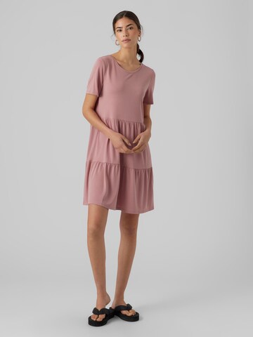 VERO MODA Kleid 'FILLI CALIA' in Pink