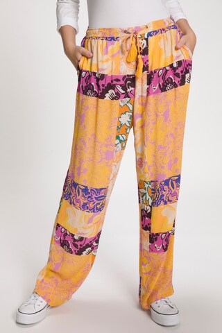 Ulla Popken Regular Hose 'ROSE' in Orange: Vorderseite