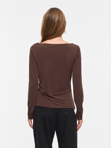 VILA Shirt 'VIModala' in Braun