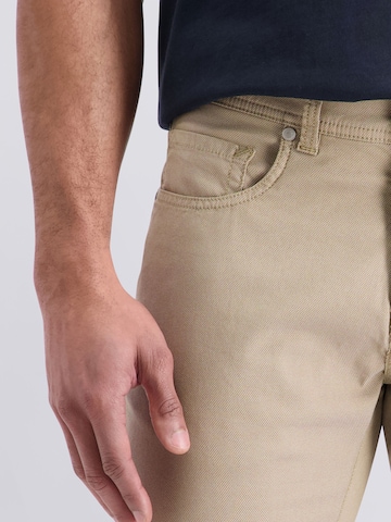 PIERRE CARDIN Tapered Chino 'Lyon' in Beige