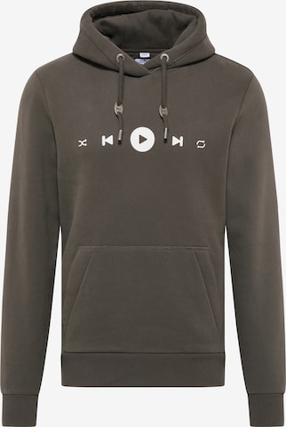 MO Sweatshirt in Grün: front