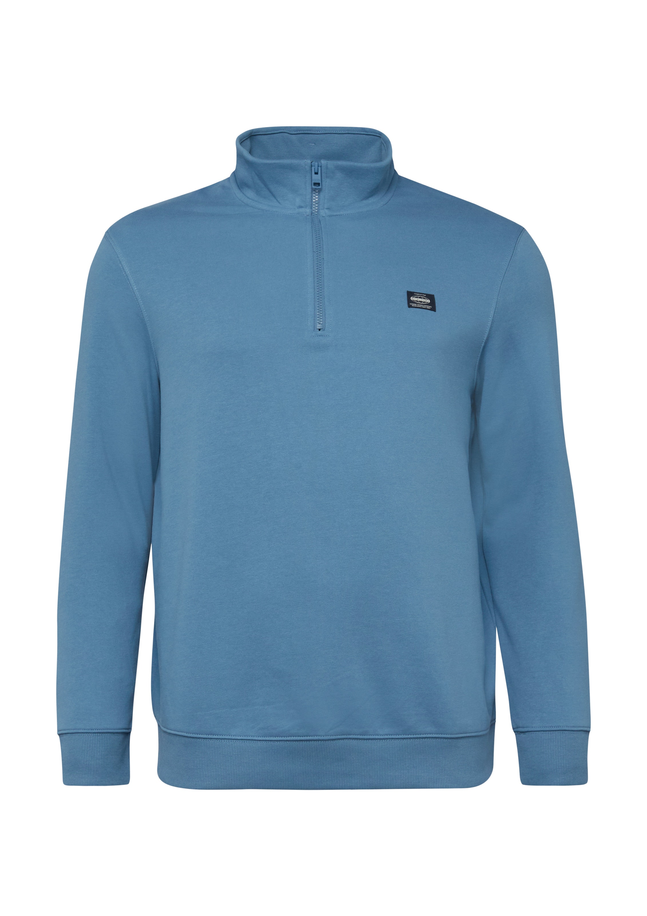 Sweat-shirt s.Oliver en bleu : devant