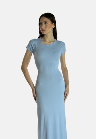 Elara Dress in Blue
