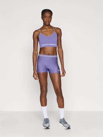 UNDER ARMOUR Бюстье Спортивный бюстгальтер 'Vanish' в Лиловый