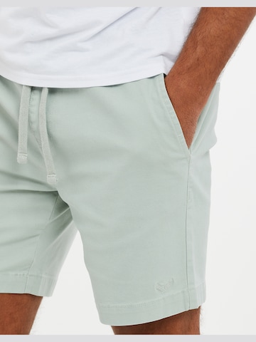 Regular Pantalon 'Mambo' Threadbare en vert
