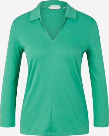 TOM TAILOR Shirt in Groen: voorkant