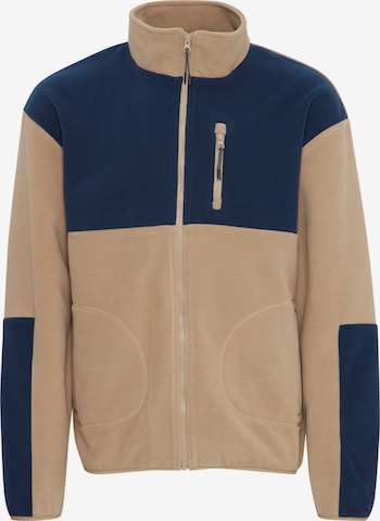 Veste en polaire ' BHBROOKS Sweatshirt zipp thru ' BLEND en marron : devant