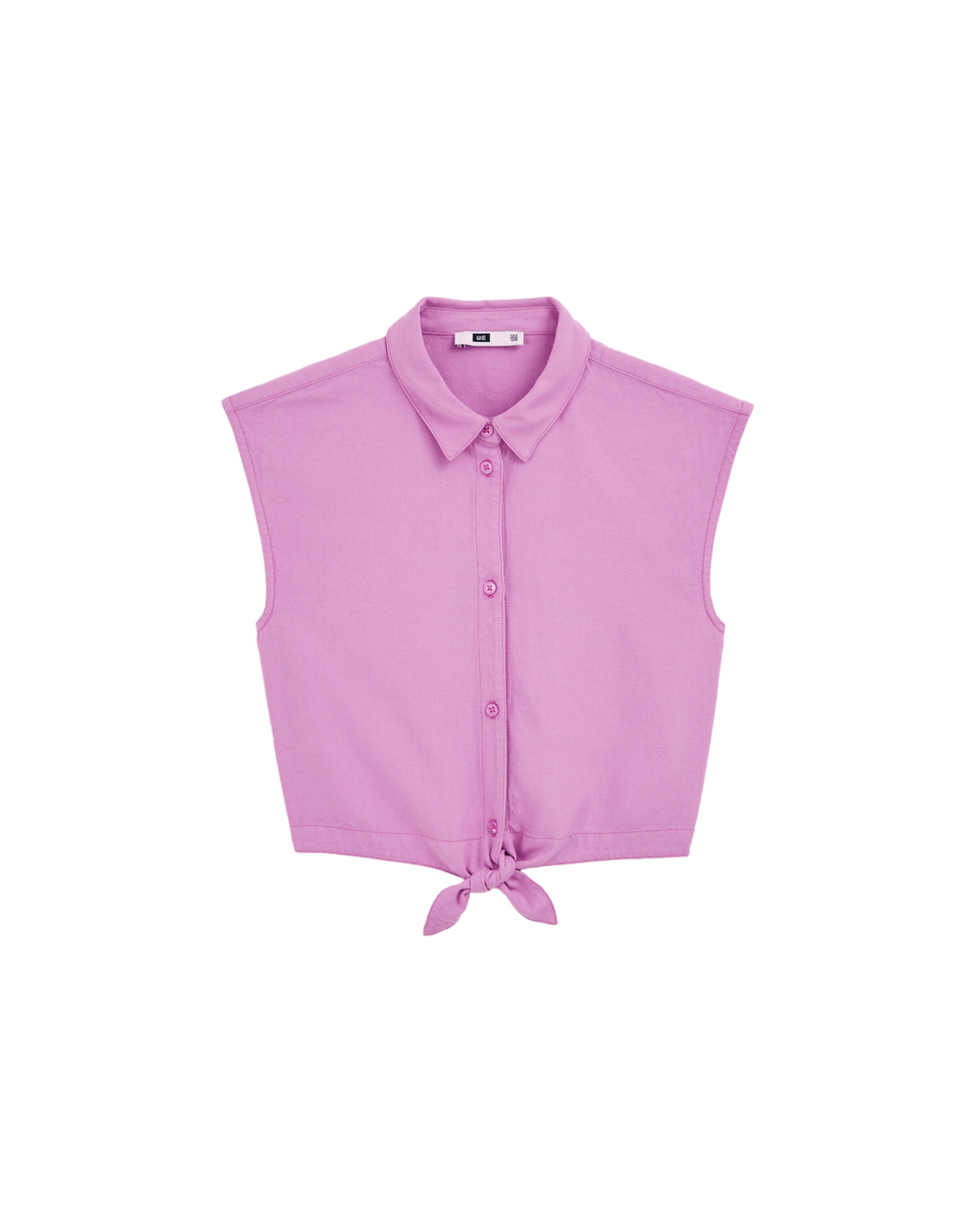 WE Fashion Μπλούζα σε λιλά: μπροστά