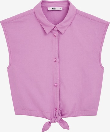 purpurinė WE Fashion Palaidinė: priekis