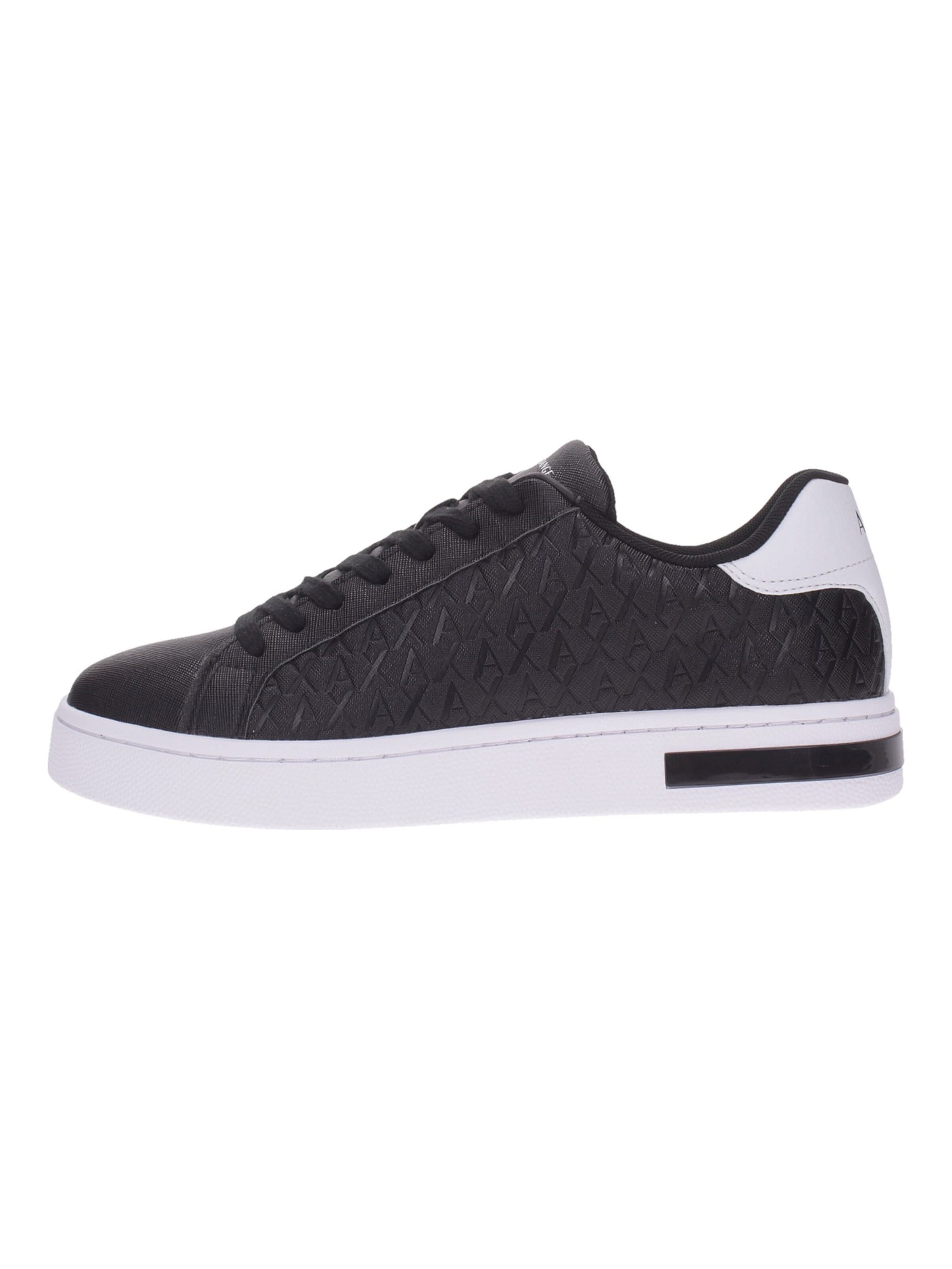 Sneaker bassa di ARMANI EXCHANGE in nero: frontale