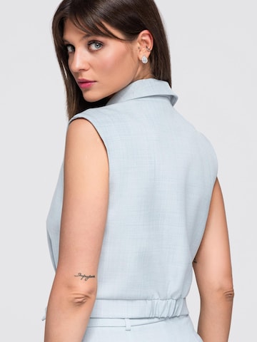 Gilet Ombre en bleu