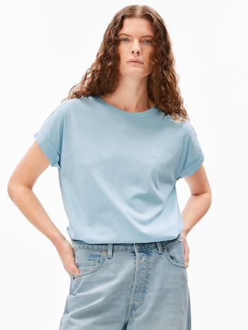 ARMEDANGELS Shirt in Blauw: voorkant