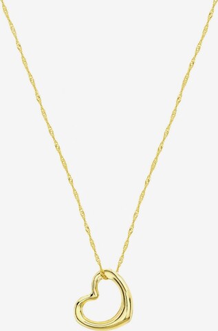 Lucardi Necklace 'Klassisch' in Gold: front