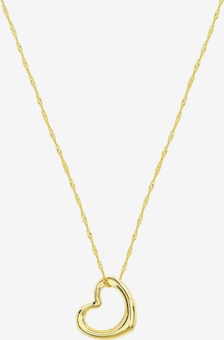 Lucardi Necklace 'Klassisch' in Gold: front