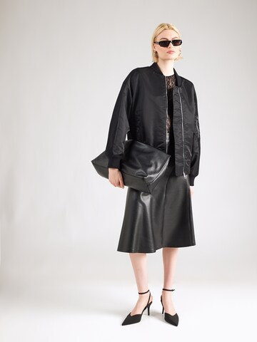 BOSS Демисезонная куртка 'Pamilano' в Черный