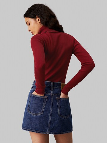Pull-over Calvin Klein Jeans en rouge