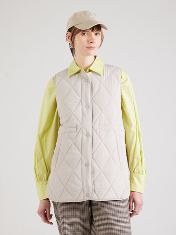 PIECES Vest 'PCSTELLA' in Grey: front
