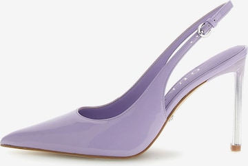 GUESS Pumps ' Syda ' in Lila: predná strana