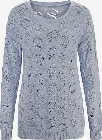 Linea Tesini by heine Sweater in Blue: front