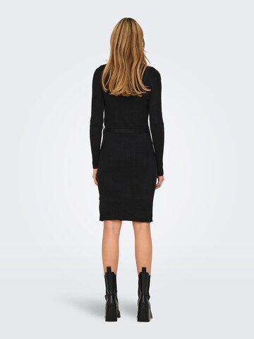 ONLY - Vestido de punto 'ONLVENLO' en negro