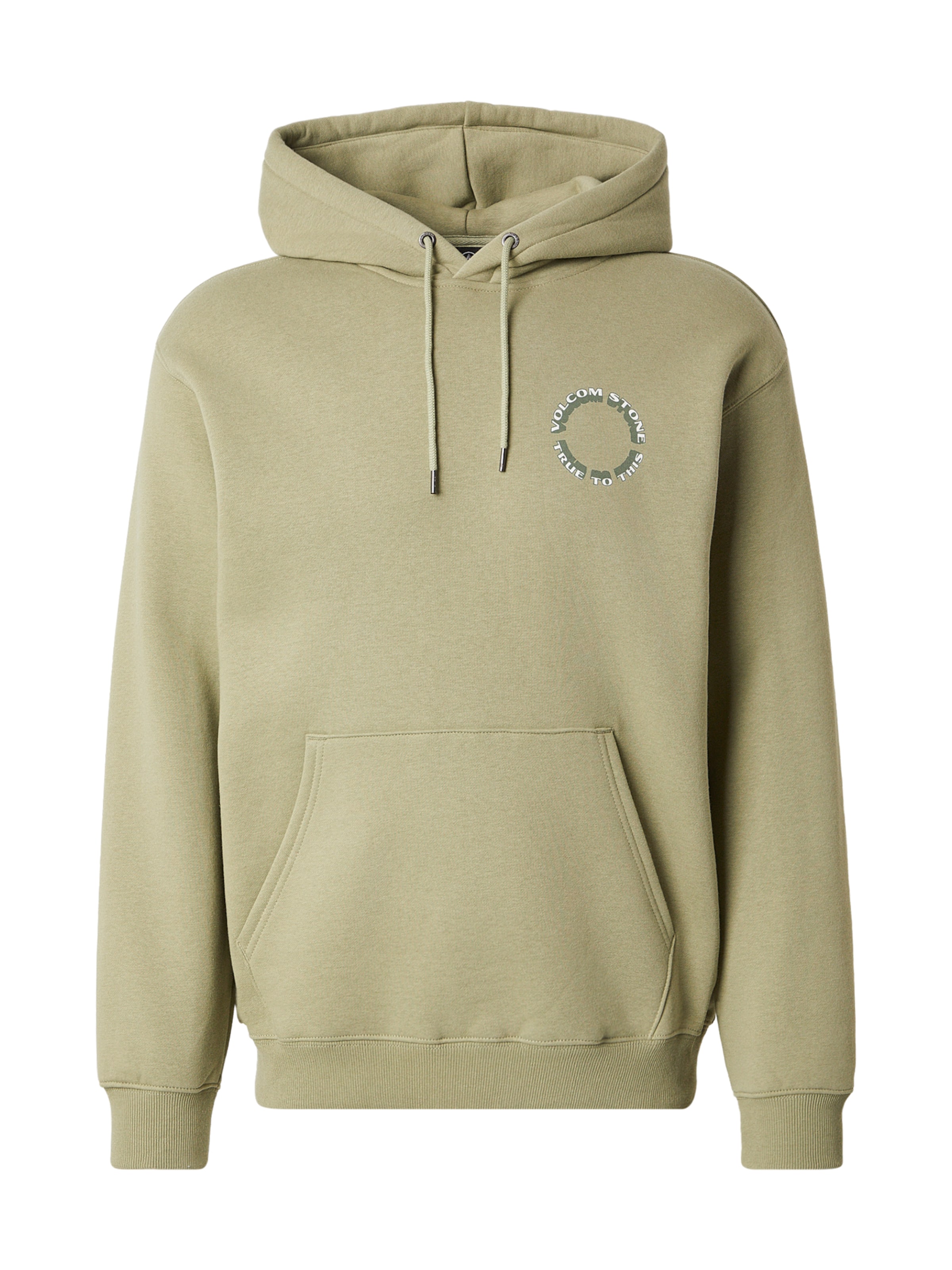 Volcom Sweatshirt 'WATANITE' in Groen: voorkant
