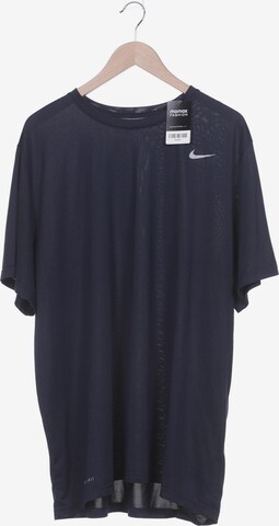 NIKE Shirt in 4XL in Blue: front