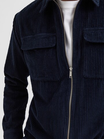 SELECTED HOMME Between-Season Jacket 'Jake' in Blue