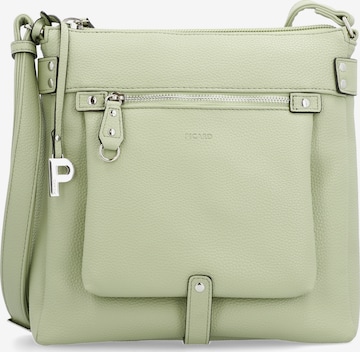 Picard Schultertasche 'Loire' in Grün: Vorderseite