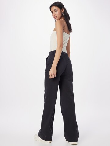 GAP Wide Leg Hose in Schwarz