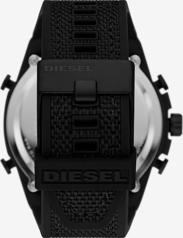 DIESEL Analog klokke i svart